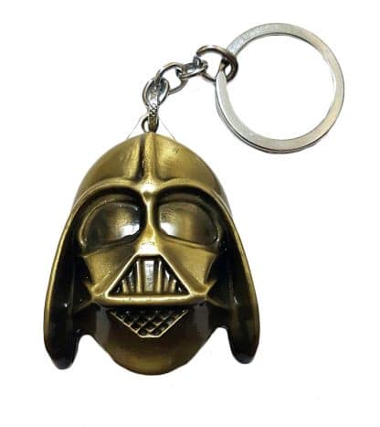 Star Wars - Darth Vader - Gold - Chaveiro - Liga de Metal